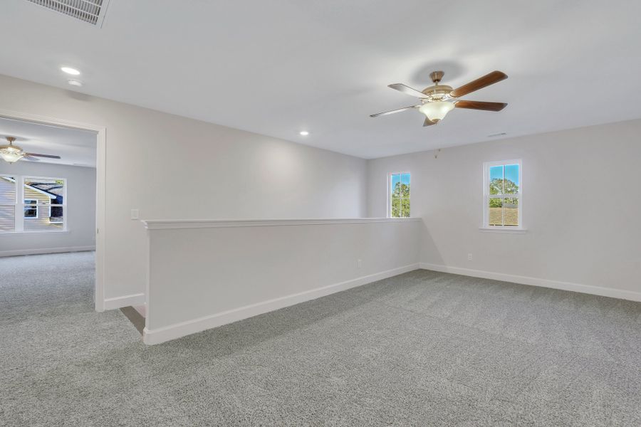 Representative unfurnished interior of a home built from the The Wilmington by Smith Family Homes in Savannah Highlands, Savannah (Image 48).