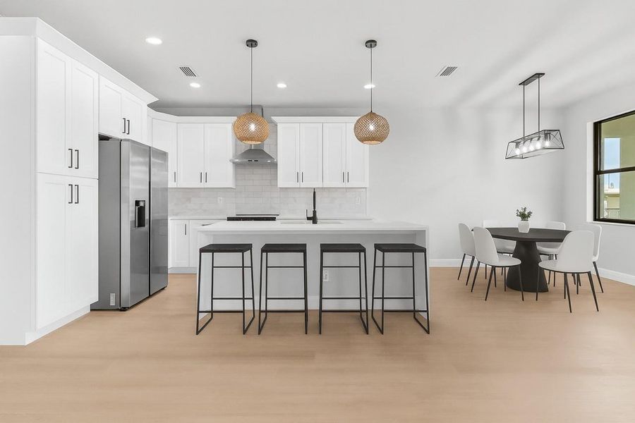 Furnished interior view inside a new home in , Labelle (Image 9). Furnished interior view inside a new home in , Labelle (Image 9).