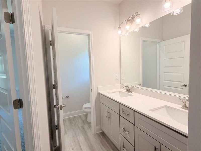 Furnished interior view inside a new home in Magnolia Villas, Cornelia (Image 11).