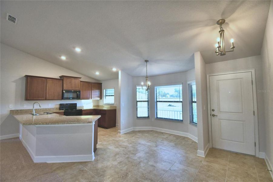 Furnished interior view inside a new home in , Lake Wales (Image 4).