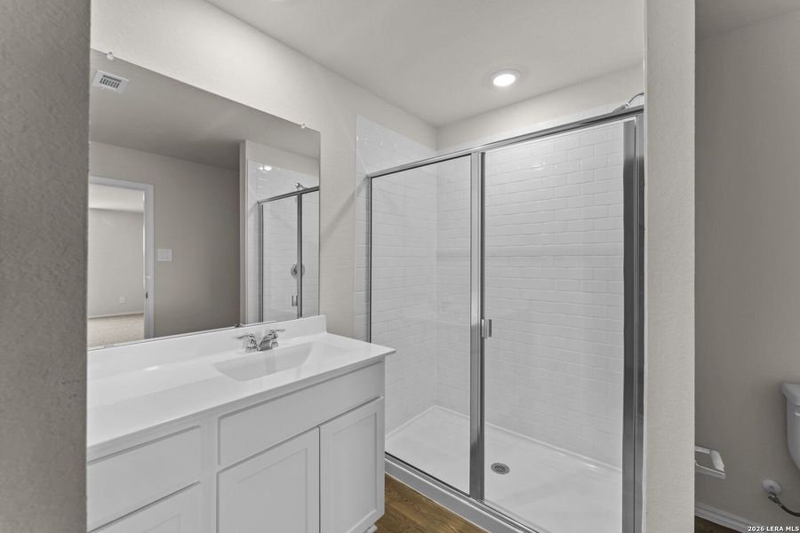 Furnished interior view inside a new home in Navarro Fields, Seguin (Image 9).