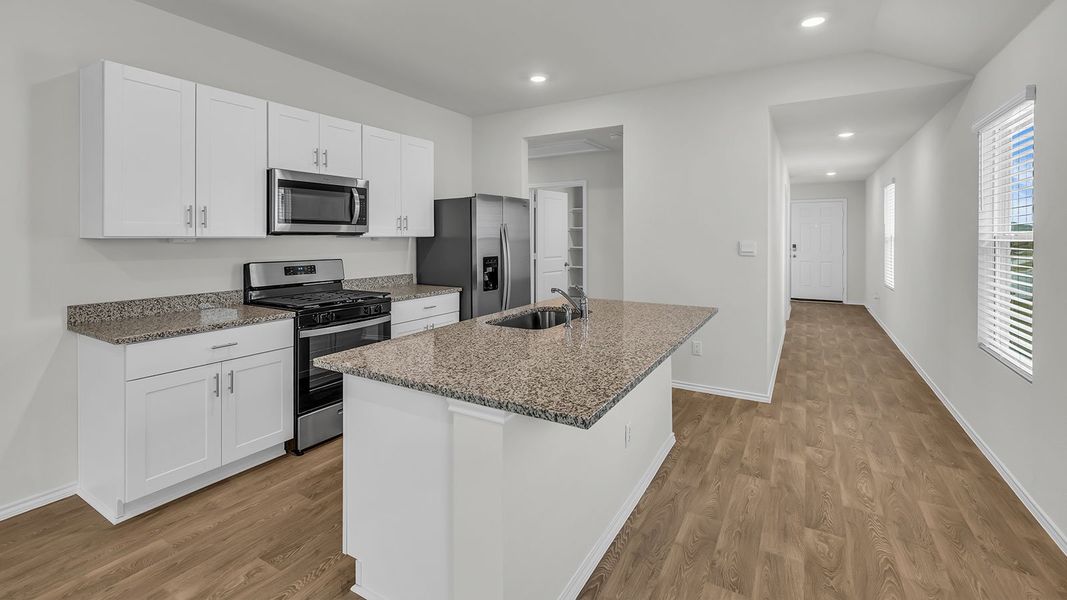 Furnished interior view inside a new home in Bollinger, Maxwell (Image 12).