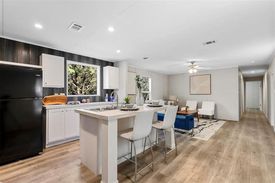 Furnished interior view inside a new home in , Granbury (Image 4).