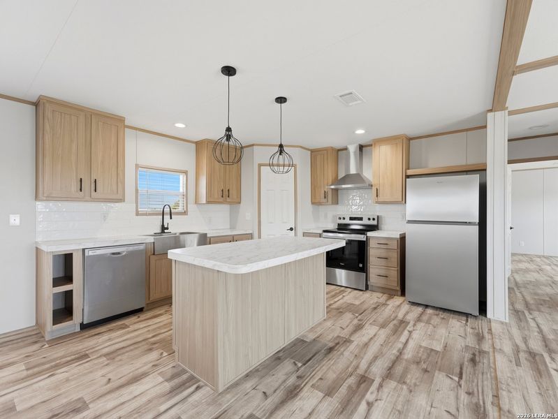 Furnished interior view inside a new home in , Poteet (Image 6).