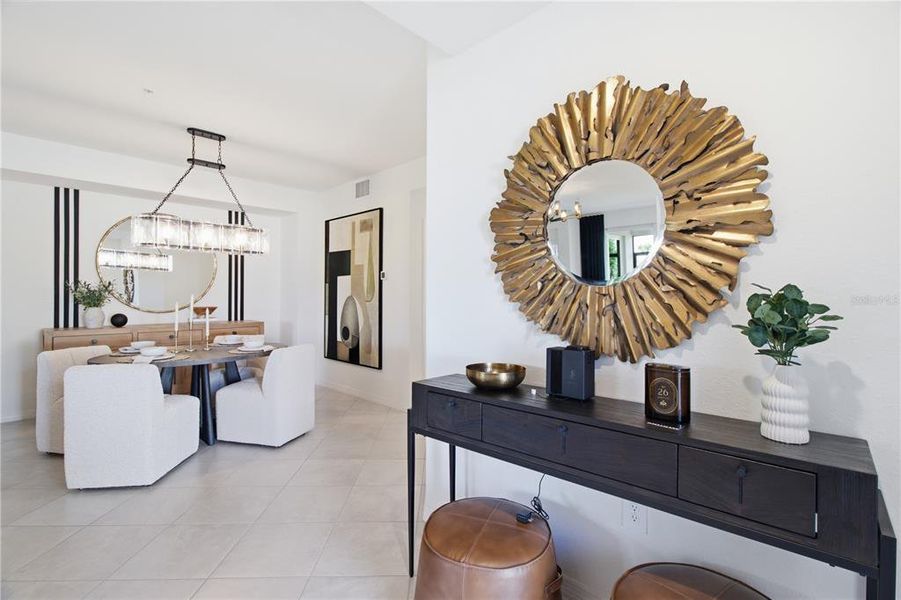 Furnished interior view inside a new home in , Lakewood Ranch (Image 48).