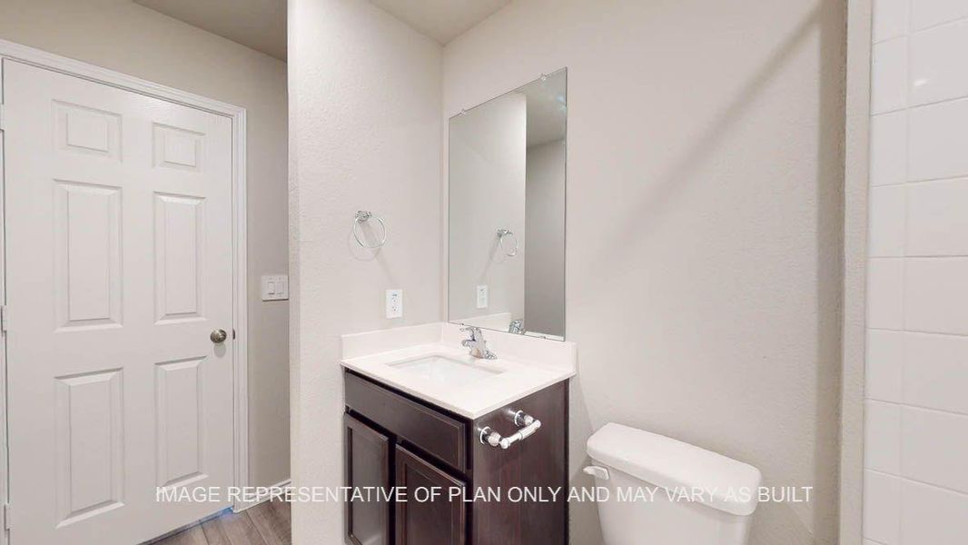Furnished interior view inside a new home in , Orange (Image 6).