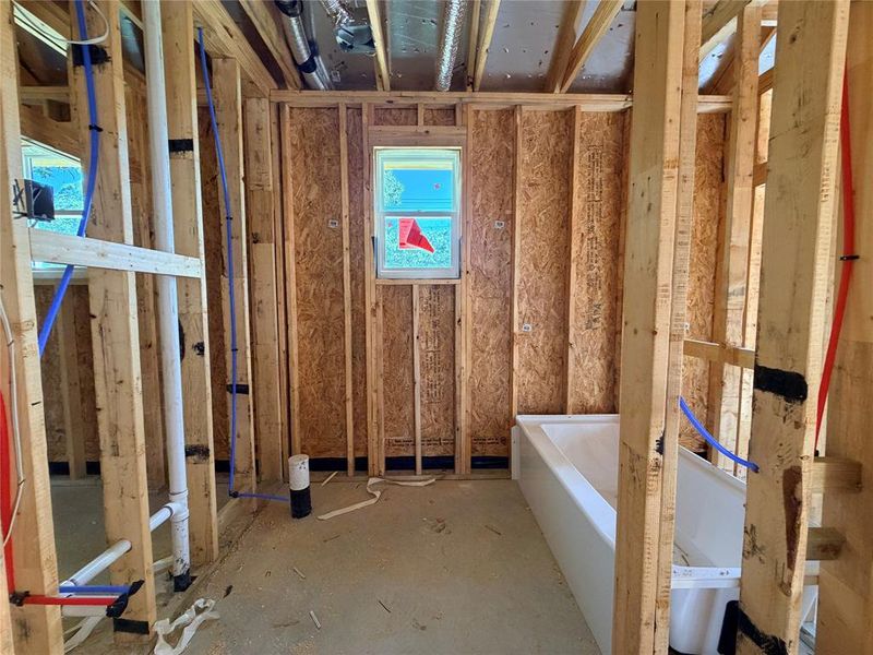 In-progress construction of a new home in Monarch Manor, Poolville, TX (Image 8).