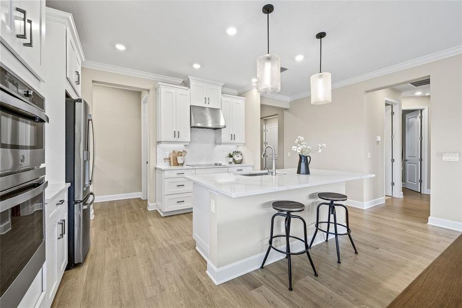 Furnished interior view inside a new home in Tiburon, Nokomis (Image 44).