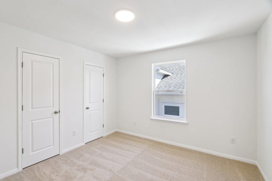 Spacious, unfurnished interior of a new home in Porter Country, Buda (Image 18). Spacious, unfurnished interior of a new home in Porter Country, Buda (Image 18).