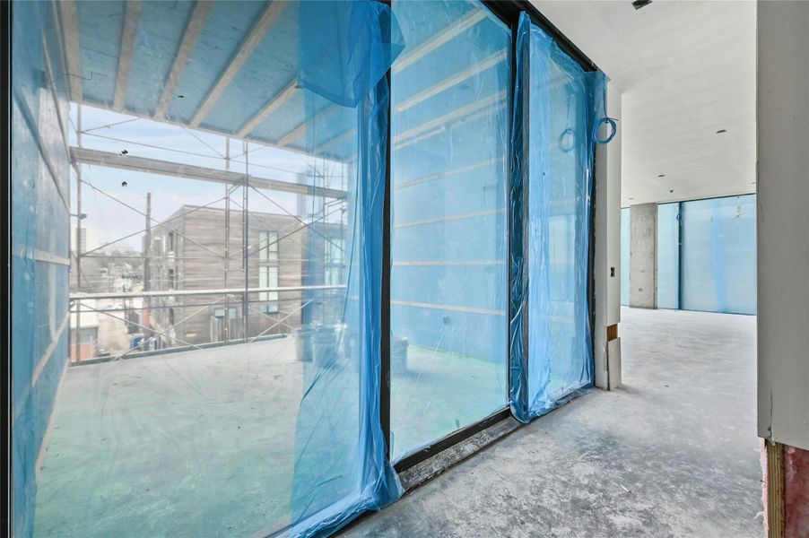 In-progress construction of a new home in The Colorfield, Austin, TX (Image 31).