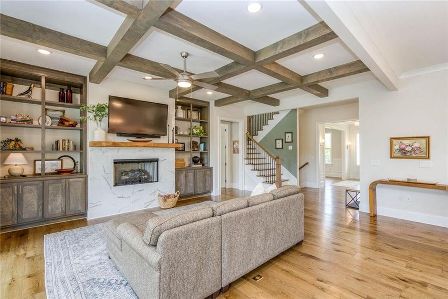 Furnished interior view inside a new home in , Marietta (Image 14). Furnished interior view inside a new home in , Marietta (Image 14).