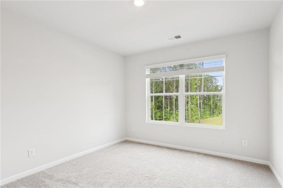 Spacious, unfurnished interior of a new home in The Hills at Cedar Creek, Winder (Image 30). Spacious, unfurnished interior of a new home in The Hills at Cedar Creek, Winder (Image 30).