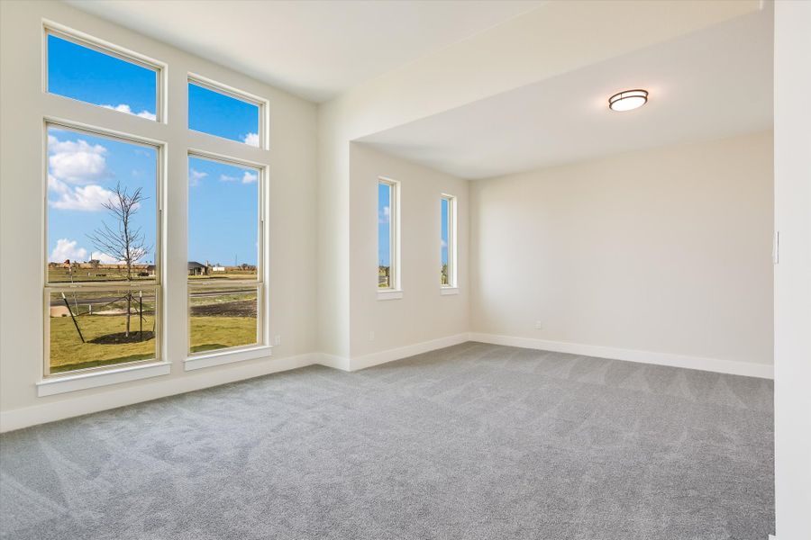 Representative unfurnished interior of a home built from the Avalon by Giddens Homes in Scofield Farms Estates, Georgetown (Image 222).
