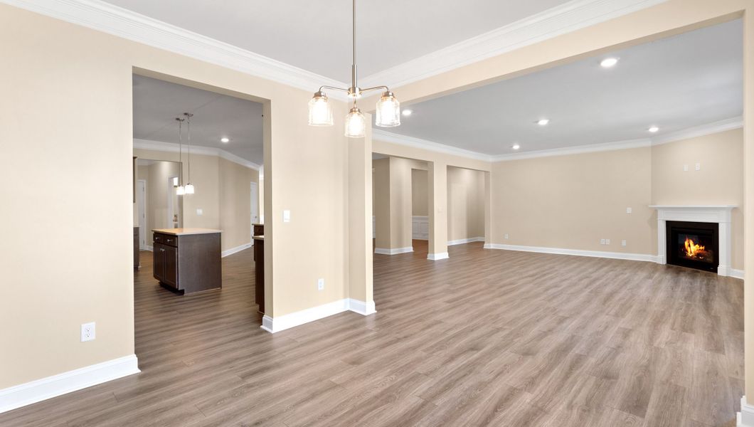 Spacious, unfurnished interior of a new home in Campbell Ridge, Piedmont (Image 20). Spacious, unfurnished interior of a new home in Campbell Ridge, Piedmont (Image 20).