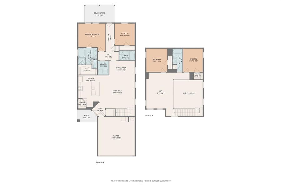 1st and 2nd floors