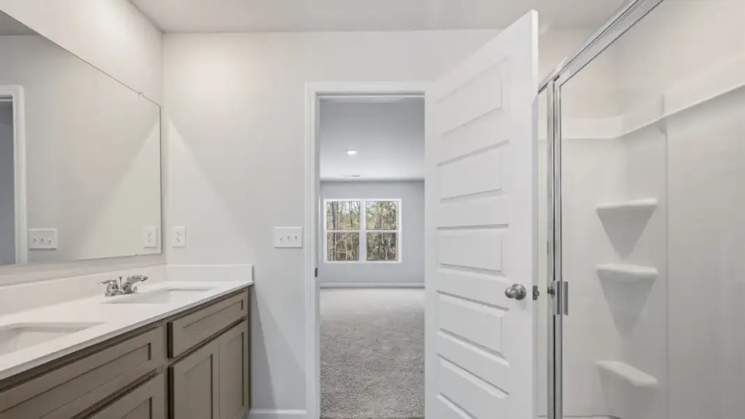 Representative furnished interior of a home built from the Brandon by D.R. Horton in Stillwater Lake Oconee, Eatonton (Image 13).