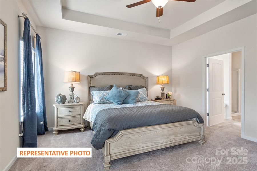 Furnished interior view inside a new home in Cedar Meadows, Monroe (Image 5).