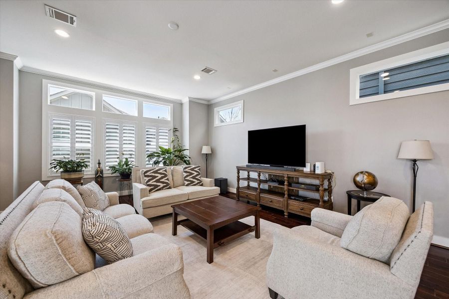 Furnished interior view inside a new home in , Houston (Image 5). Furnished interior view inside a new home in , Houston (Image 5).