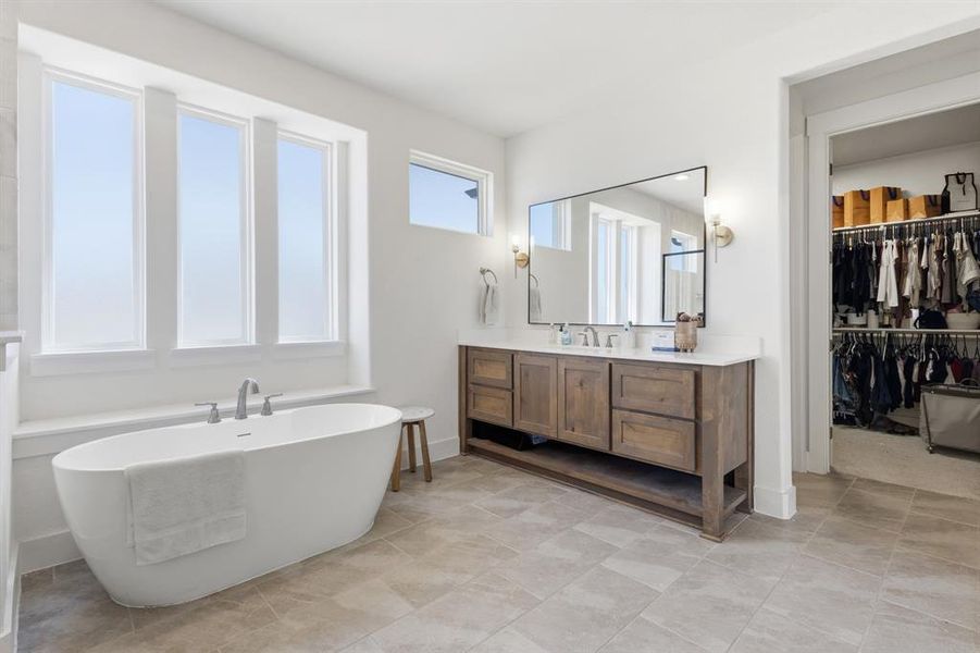 Furnished interior view inside a new home in , Midlothian (Image 26).