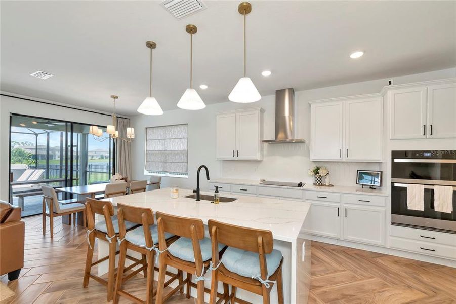 Furnished interior view inside a new home in , Parrish (Image 59).