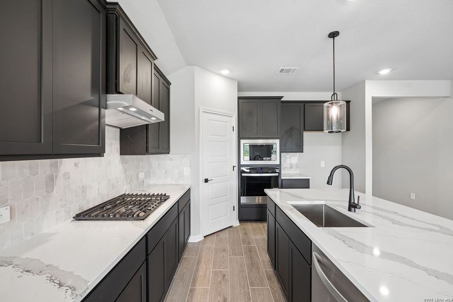 Furnished interior view inside a new home in , San Antonio (Image 14).