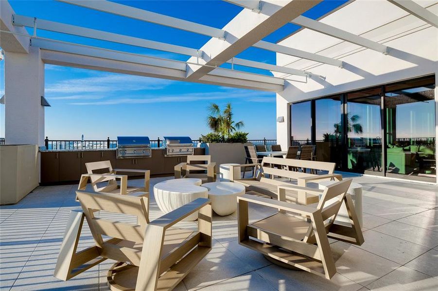 Furnished interior view inside a new home in , Sarasota (Image 37).