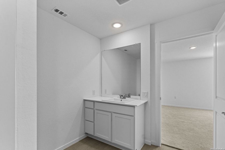 Furnished interior view inside a new home in Somerset Meadows, San Antonio (Image 6). Furnished interior view inside a new home in Somerset Meadows, San Antonio (Image 6).