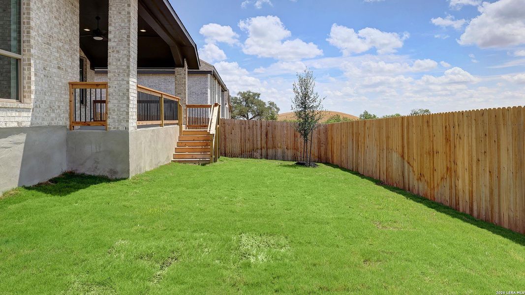 Exterior details and patio area of a home in VIDA, San Antonio (Image 4).