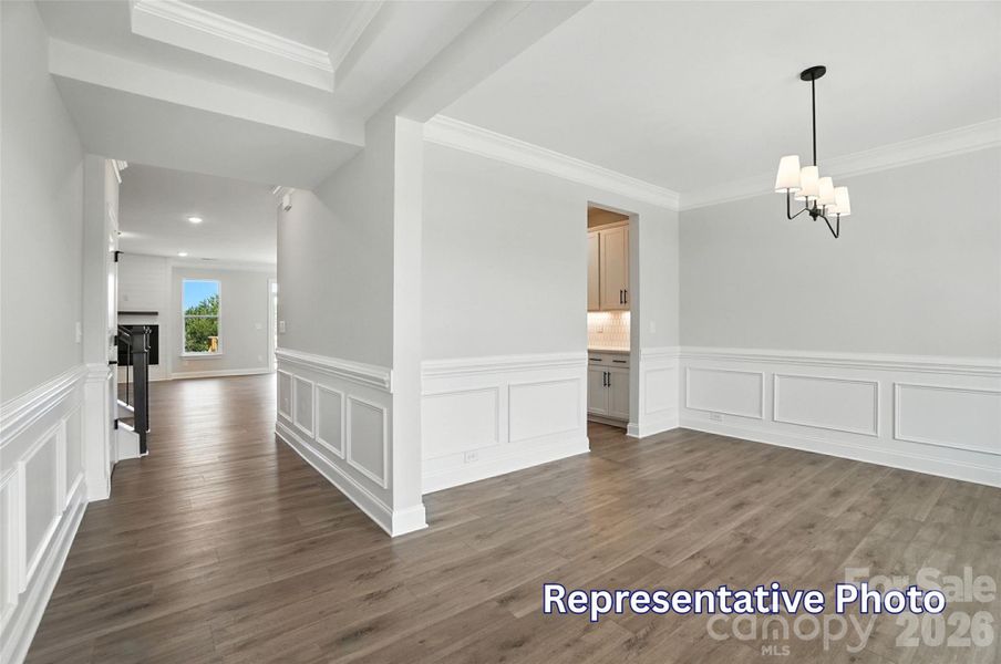 Spacious, unfurnished interior of a new home in Enclave at Riverdale, Huntersville (Image 17).