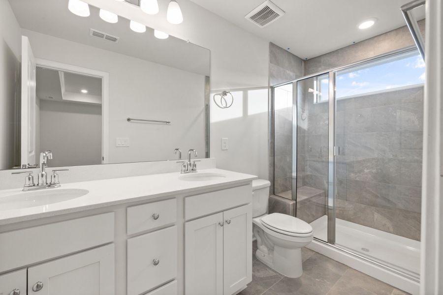 Furnished interior view inside a new home in Everton, Durham (Image 8).