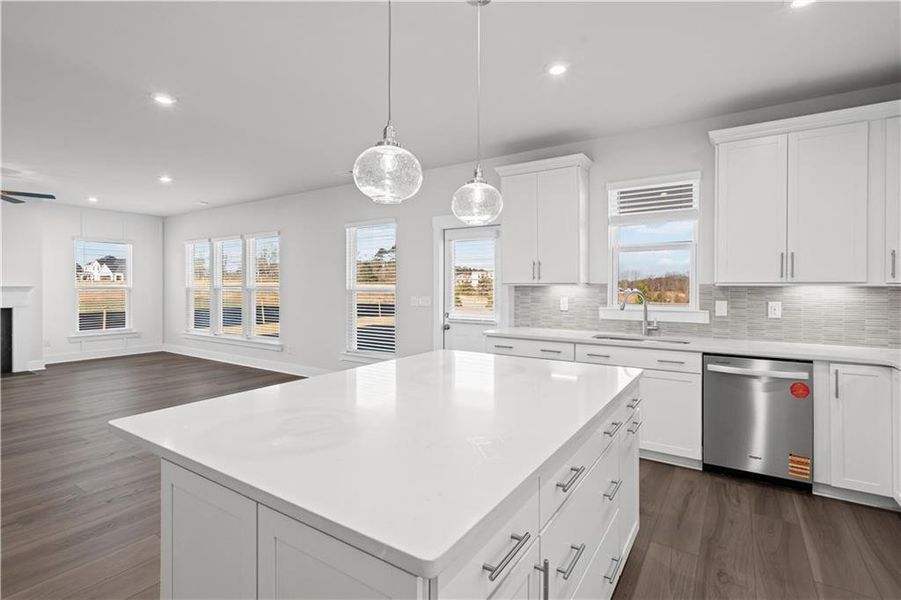 Furnished interior view inside a new home in Creekside at Skelton, Jefferson (Image 13).