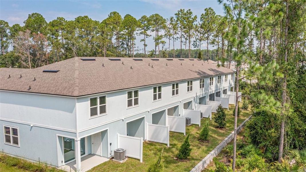 Exterior details and patio area of a home in Stokes Landing, St. Augustine (Image 23).