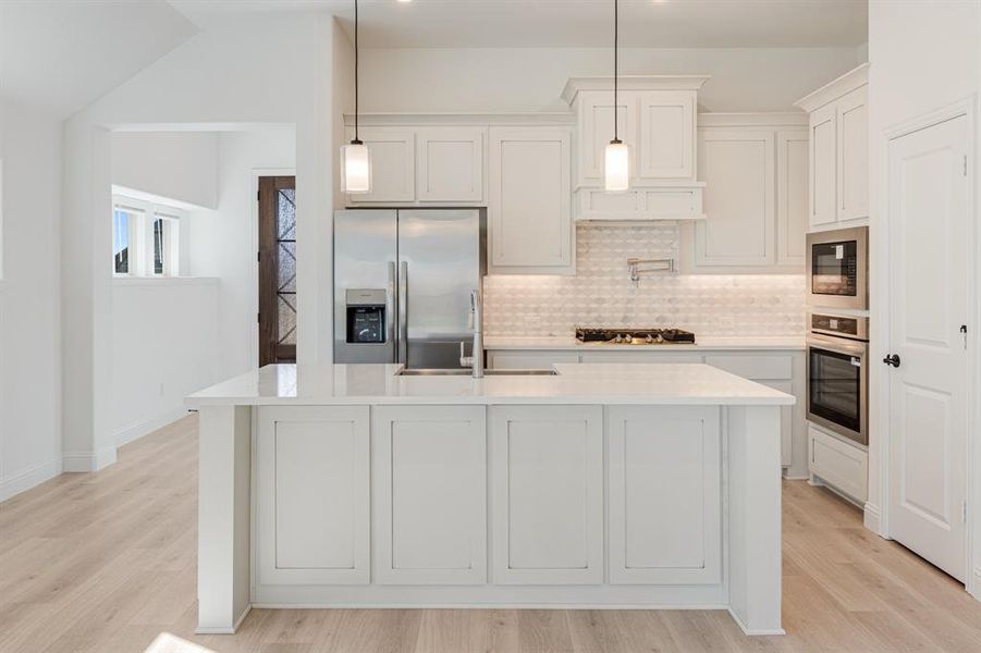 Furnished interior view inside a new home in West Crossing, Anna (Image 13). Furnished interior view inside a new home in West Crossing, Anna (Image 13).