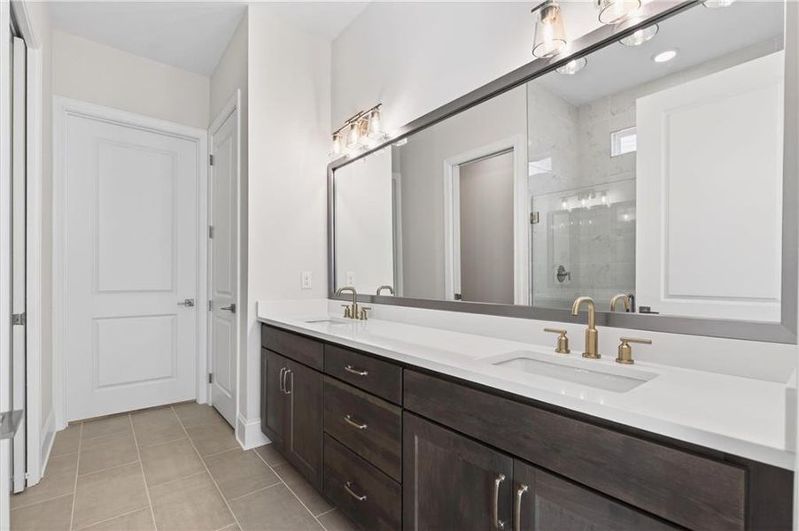 Furnished interior view inside a new home in The Reserve at Bells Ferry, Kennesaw (Image 8).