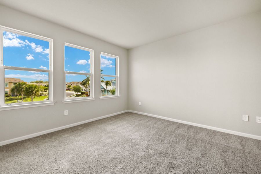 Spacious, unfurnished interior of a new home in Arboretum, Naples (Image 9). Spacious, unfurnished interior of a new home in Arboretum, Naples (Image 9).