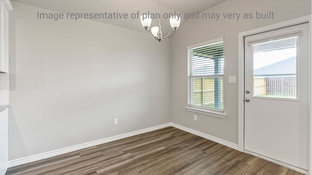 Spacious, unfurnished interior of a new home in King's Landing, Corpus Christi (Image 16).