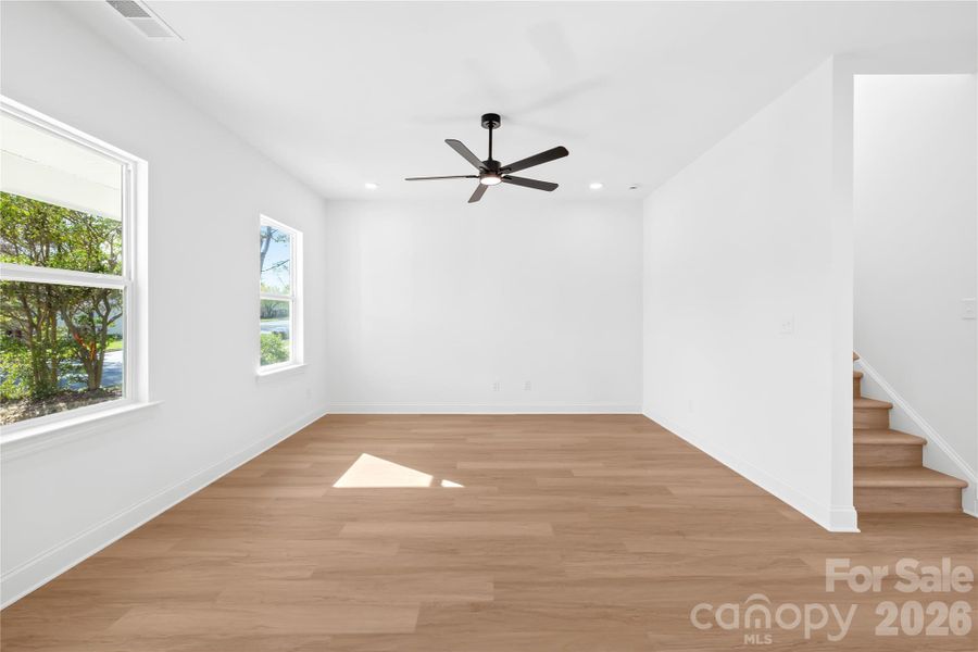 Spacious, unfurnished interior of a new home in , Charlotte (Image 23). Spacious, unfurnished interior of a new home in , Charlotte (Image 23).