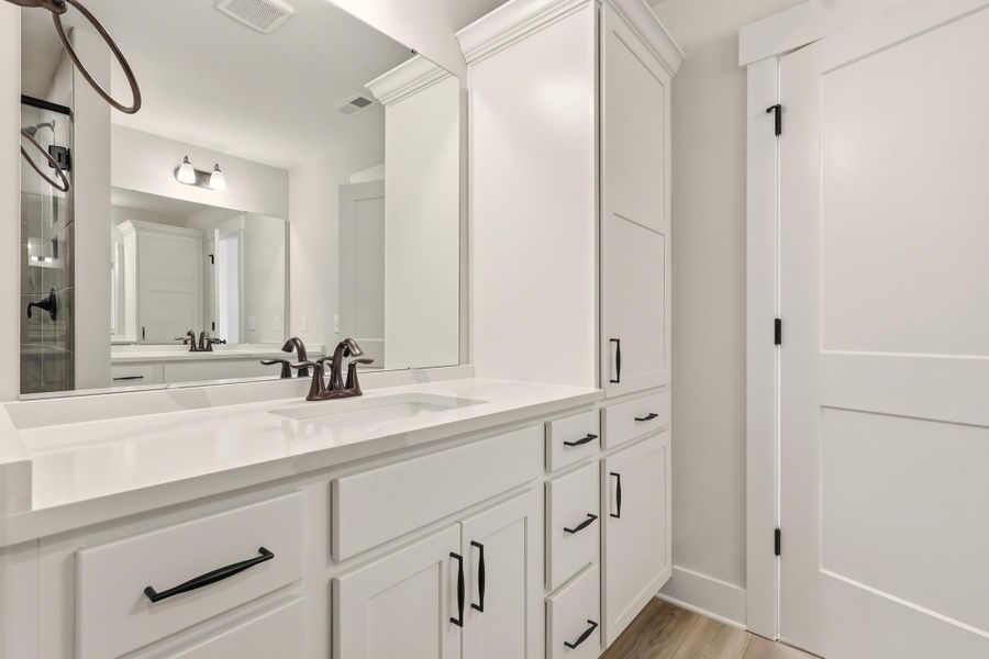 Furnished interior view inside a new home in Harbor Crossing, Greensboro (Image 13).
