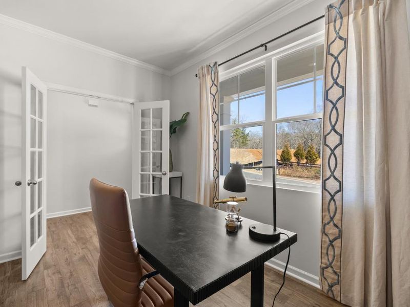 Furnished interior view inside a new home in Falcon Landing, Gainesville (Image 11).