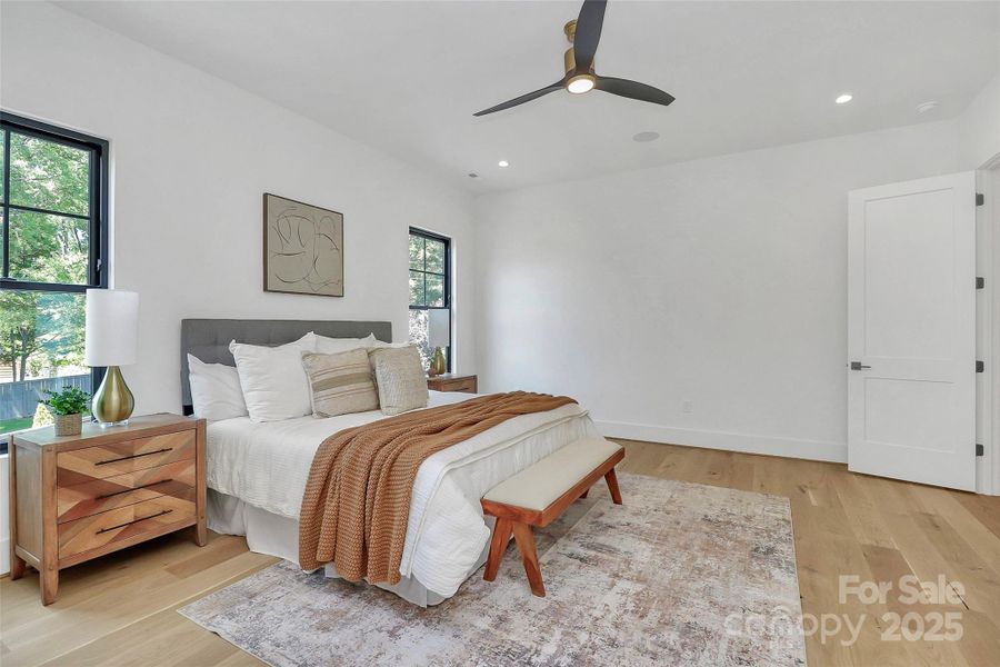 Furnished interior view inside a new home in , Charlotte (Image 31).