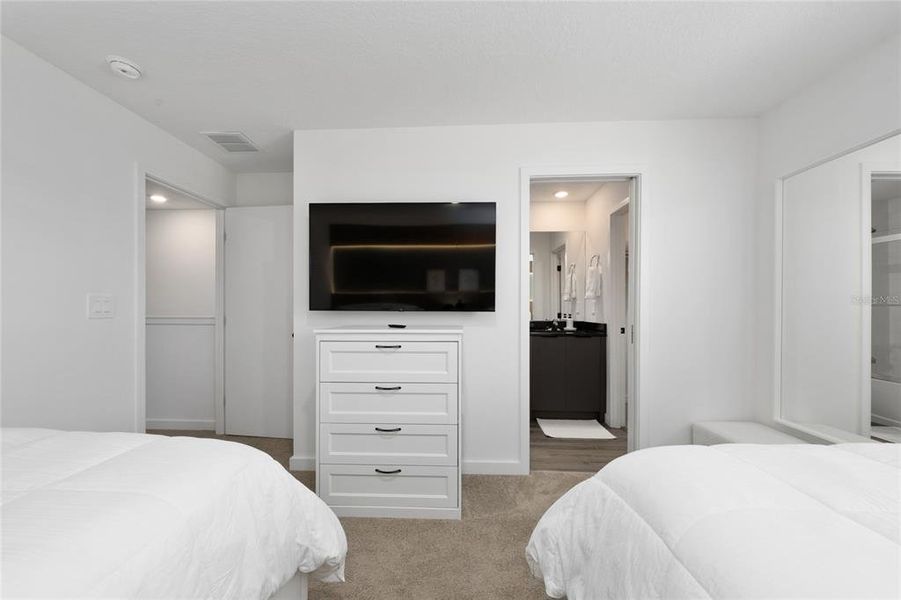 Furnished interior view inside a new home in , Kissimmee (Image 16). Furnished interior view inside a new home in , Kissimmee (Image 16).