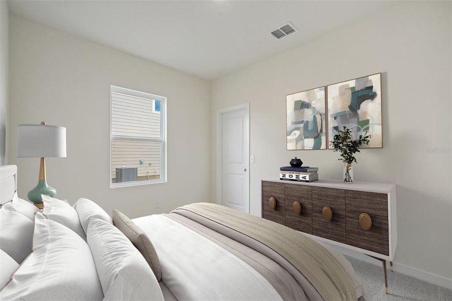 Furnished interior view inside a new home in Oakfield Lakes, Parrish (Image 2). Furnished interior view inside a new home in Oakfield Lakes, Parrish (Image 2).