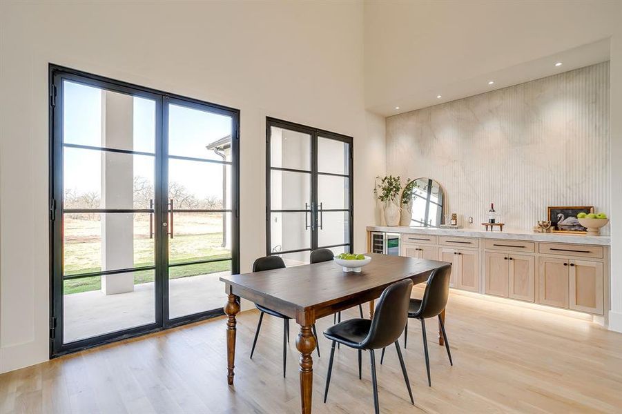 Furnished interior view inside a new home in , Weatherford (Image 34).