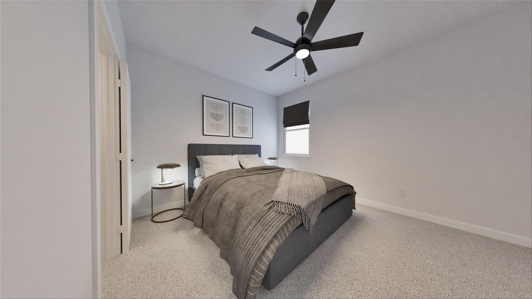 Furnished interior view inside a new home in The Porch at Du Pre, Buda (Image 15). Furnished interior view inside a new home in The Porch at Du Pre, Buda (Image 15).