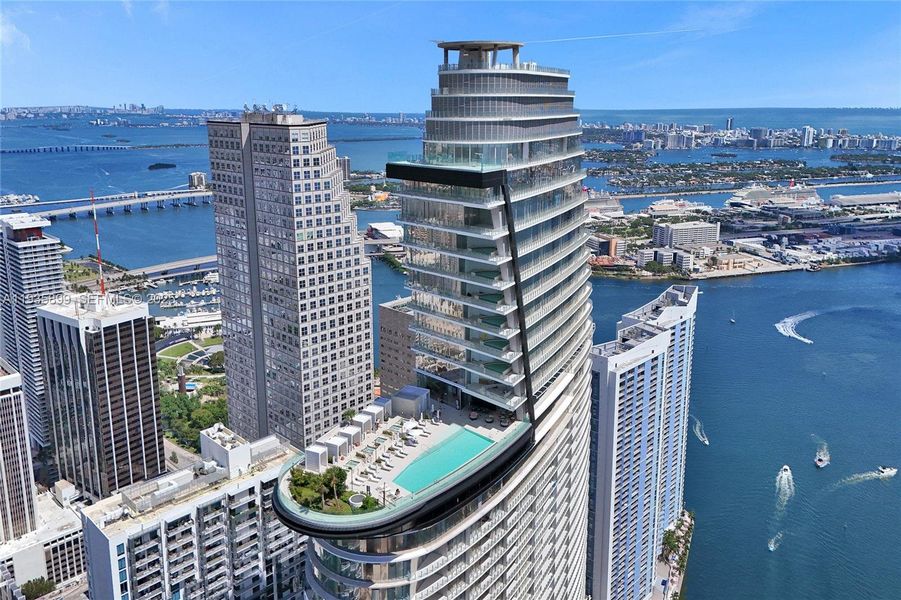 Condo located in Miami, FL showcasing its design and architecture (Image 32).