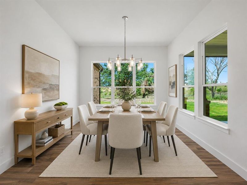 Dining area