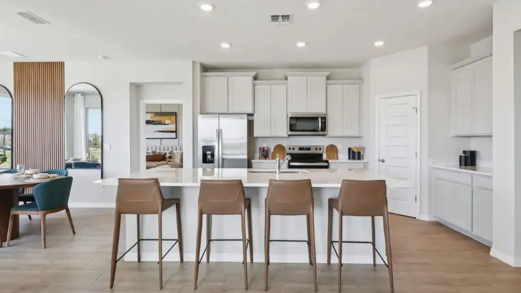 Furnished interior view inside a new home in Hawthorne Ranch, Lakeland (Image 13).