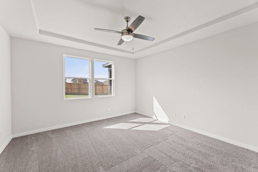 Representative unfurnished interior of a home built from the Hondo by Hakes Brothers in Highland Ridge, New Braunfels (Image 22). Representative unfurnished interior of a home built from the Hondo by Hakes Brothers in Highland Ridge, New Braunfels (Image 22).