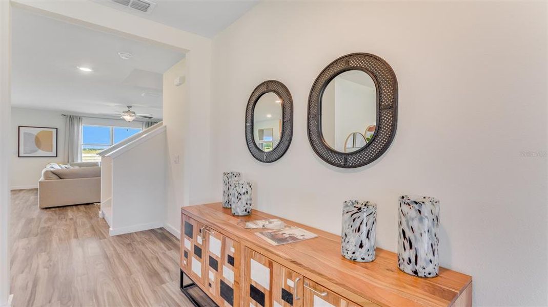 Furnished interior view inside a new home in Buena Lago, St. Cloud (Image 34). Furnished interior view inside a new home in Buena Lago, St. Cloud (Image 34).