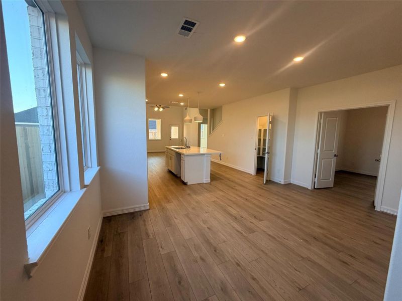 Actual progress of your home.